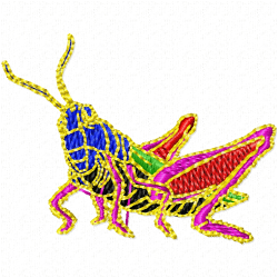 Insectes Embroidery Design 5 Insectes Embroidery Design 5